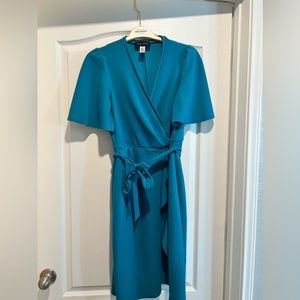 Donna Morgan teal dress